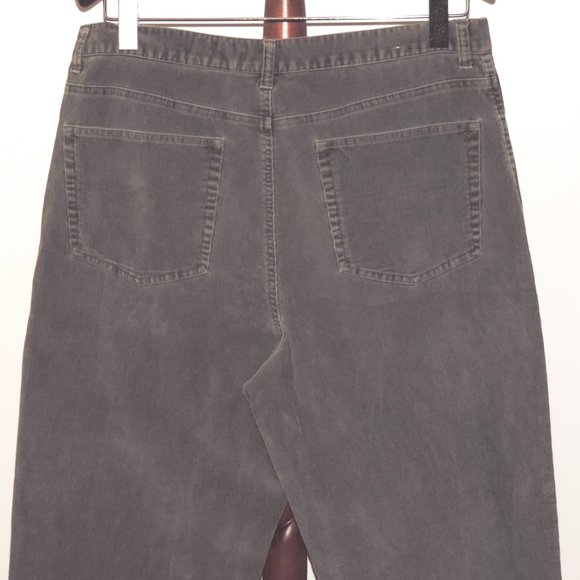 Eddie Bauer gray corduroy pants - Picture 5 of 7